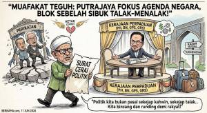 Image from: Kerajaan Perpaduan Kekal Pegang Muafakat, Tidak Akan Khianati Rakan Politik – PM Anwar