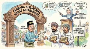 Image from: Kepakaran Wakaf Malaysia Jadi Rujukan Oman, Dua Institusi Jalin Kerjasama Strategik