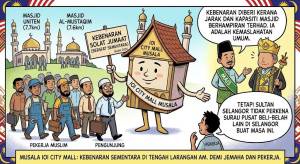 Image from: MAIS Jelaskan Kebenaran Solat Jumaat Di Musala IOI City Mall Diberi Sejak 2024, Bersifat Sementara