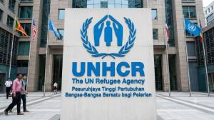 Image from: 126 Pelarian Rohingya Berkhemah Di Pejabat UNHCR Dipindahkan Ke IPK KL Bagi Saringan