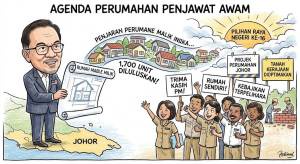 Image from: Kerajaan Teruskan Agenda Rumah Mampu Milik Penjawat Awam – PM Anwar