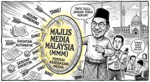 Image from: Wartawan Tidak Boleh Dihukum Semberono, Segala Aduan Perlu Dirujuk Ke Majlis Media Malaysia – PM Anwar