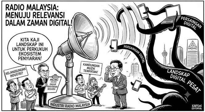 Image from: MCMC Kaji Landskap Industri Radio Perkukuh Ekosistem Penyiaran Negara