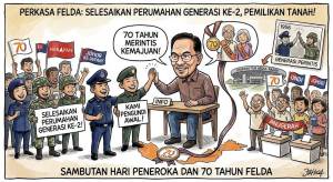 Image from: PM Anwar Gesa FELDA Segera Selesai Isu Perumahan Generasi Kedua, Pemilikan Tanah