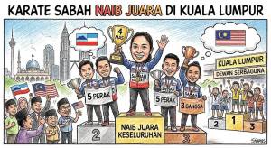 Image from: Kejohanan Piala Antarabangsa Shureido: Persatuan Karate Sabah Muncul Naib Juara Keseluruhan