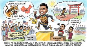Image from: Azeem Fahmi Cemerlang, Rangkul Gelaran Juara Asia B-23 Di China