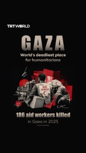 Image from: Gaza Kekal Lokasi Paling Berbahaya di Dunia Bagi Pekerja Bantuan