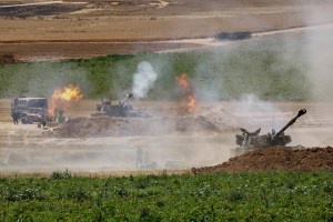 Image from: Tembakan Tentera Israel Cederakan Tujuh Rakyat Palestin di Gaza