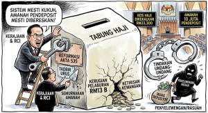 Image from: Ahli Parlimen Gesa Reformasi Menyeluruh dan Tindakan Tegas Berhubung Isu Tadbir Urus Tabung Haji