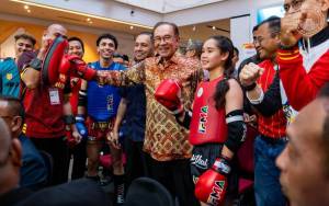 Image from: PM Anwar Kagum Semangat Atlet Muda SUKMA Selangor 2026