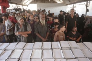 Image from: Sekatan Israel di 65 Peratus Wilayah Gaza Lumpuhkan Usaha Bantuan Kemanusiaan, Kata PBB