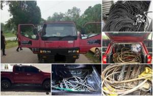 Image from: Polis Tumpas Empat Kumpulan Terlibat Samun dan Curi Kabel ECRL, TM