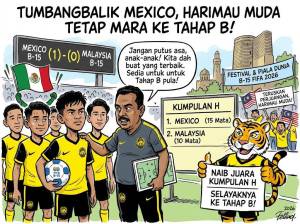 Image from: HARIMAU MALAYA B-15 AKHIRI SAINGAN KUMPULAN H DI TEMPAT KEDUA KEPADA MEXICO