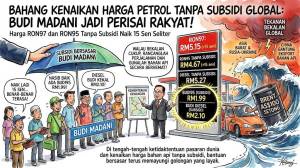 Image from: Harga RON97 dan RON95 Tanpa Subsidi Naik 15 Sen Seliter