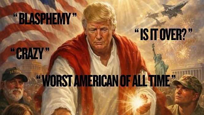 Celebrities speak out against Donald Trump’s AI image of himself as Jesus