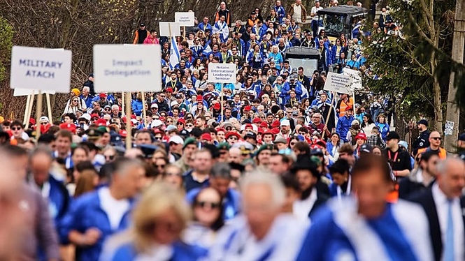 Thousands gather in Poland for annual 'March of the Living' to remember Holocaust victims