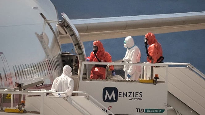 Hantavirus ship passengers deemed high-risk as new case emerges in Tenerife evacuation