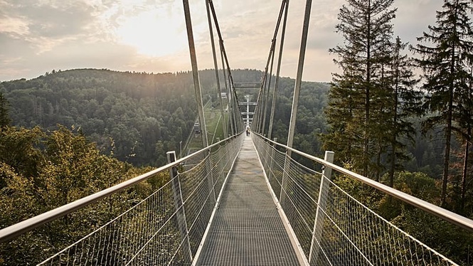Germany and Europe home to the world’s longest pedestrian suspension bridges