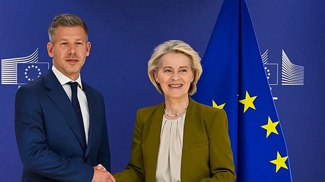 Hungary's Magyar set to outline his red lines over EU funding talks in a letter to von der Leyen
