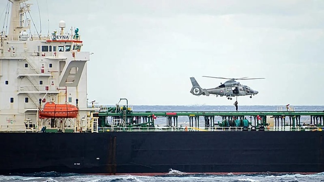France and allies intercept uncompliant Russian shadow fleet tanker, Kremlin calls it 'piracy'