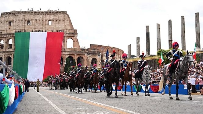 Italy marks 80 years of the Republic with military parade in Rome