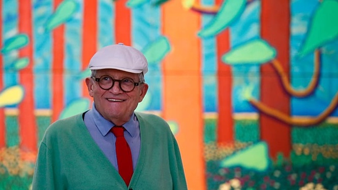 British artist David Hockney, whose vibrant pool paintings defined an era, dies aged 88