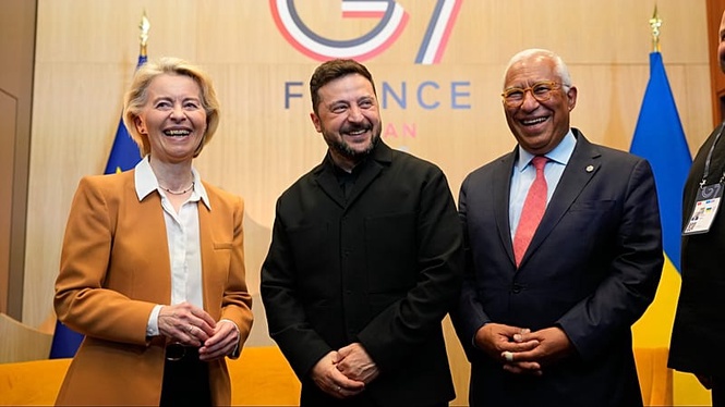 G7 summit: 'The tide is turning for Ukraine,' EU leaders tell Zelenskyy