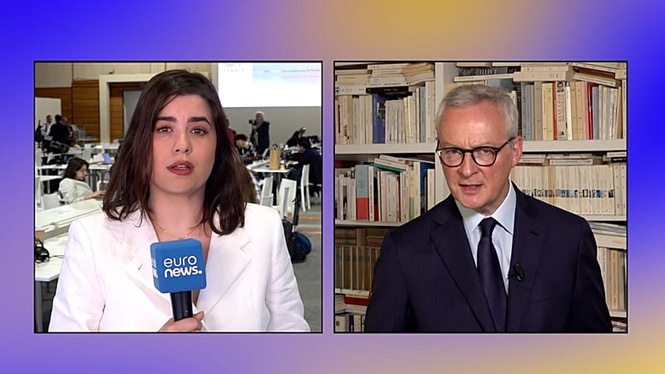 An EU of six, not 27, best way to 'reinforce Europe', Bruno Le Maire tells Euronews