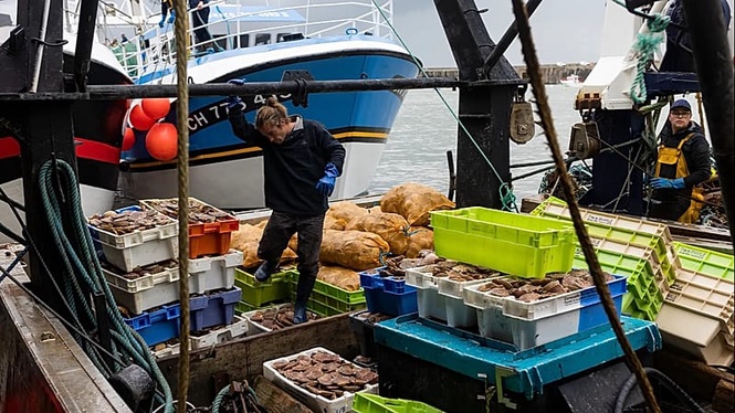 French fishermen gather in Cherbourg as sector faces down multiple challenges