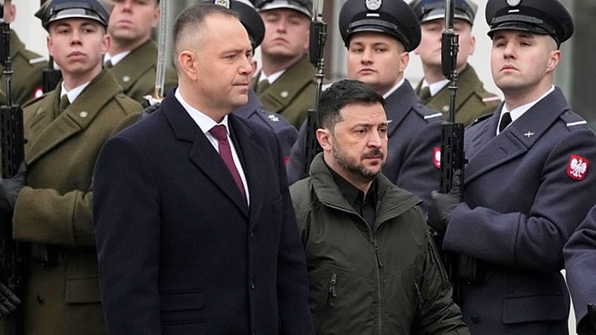 Polish president strips Zelenskyy of Poland's highest state honour