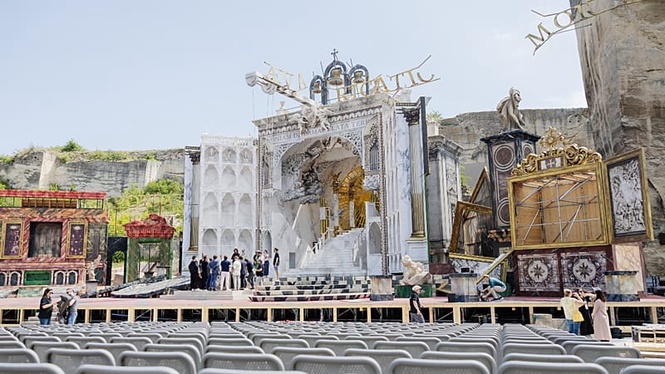 Love, power and betrayal: Tosca rehearsals begin at Austria's St Margarethen quarry