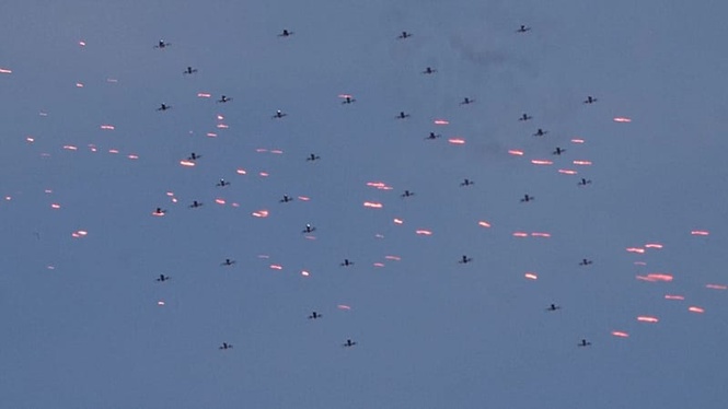 Watch: South Korea holds first live-fire drill against drone swarms