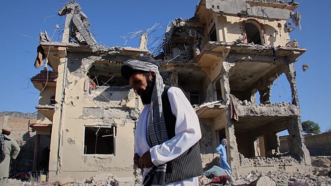 Pakistan airstrikes leave homes in ruins in Afghanistan