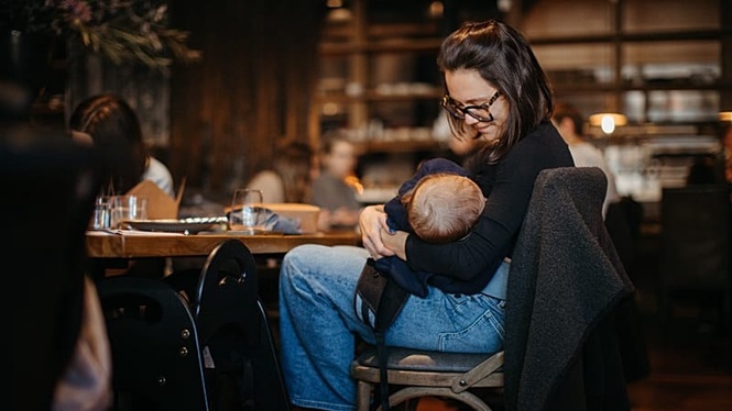 Breastfeeding linked to longer sleep in babies' first year, study finds