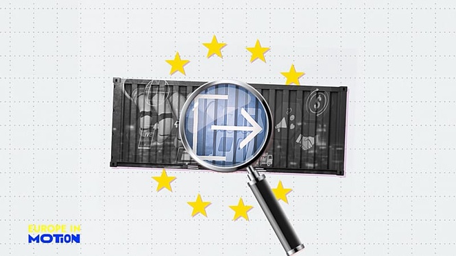 How much is the EU earning from high-tech products?