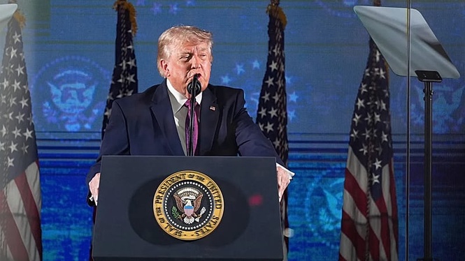 'The American Dream is back,' Trump says during Fourth of July speech