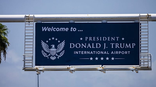 South Florida's Palm Beach airport renamed President Donald J. Trump International