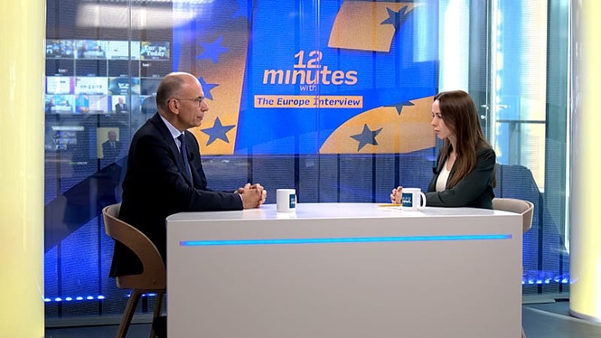 National sovereignty equals 'sending gifts to US and China', former Italian PM Letta tells Euronews