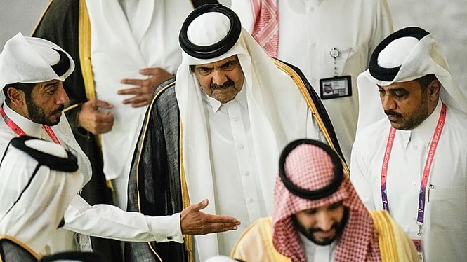 World leaders gather in Doha to honour Qatar's Father Emir Sheikh Hamad