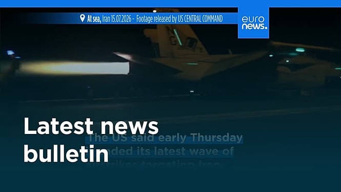 Latest news bulletin | July 16th, 2026 – Midday