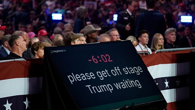 Trump teleprompter operator suspended for alleged prediction market bets on speeches