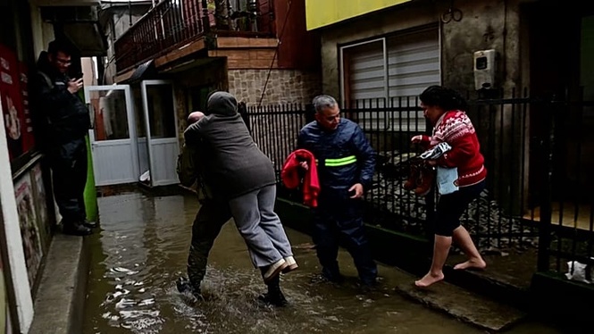 Chile assesses damage after deadly storm surge floods coastal city of Penco