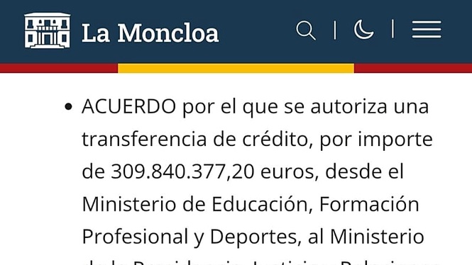 Spain praises public education but slashes nearly €309m from its funding for Presidency staff pay