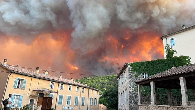 Euronews in Cotignac: How a historic French village survived a night of wildfire