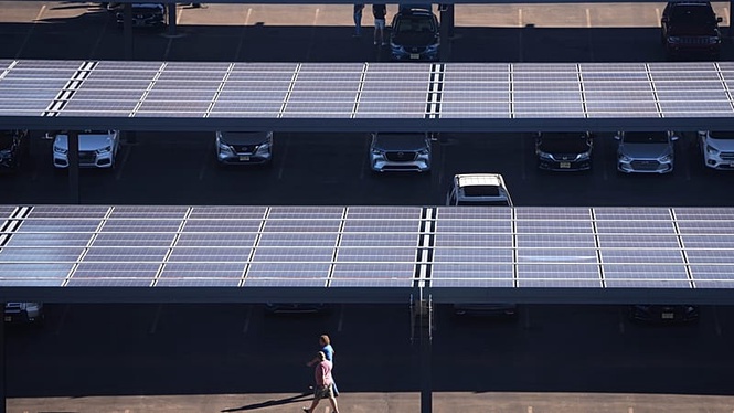 Solar car parks could cut electricity bills by €32,00 a year. Why is Europe so resistant?