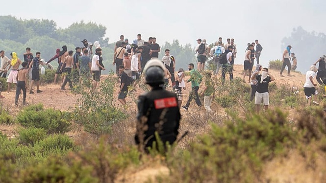Is the Ceuta crisis the biggest single illegal border crossing ever into the EU?
