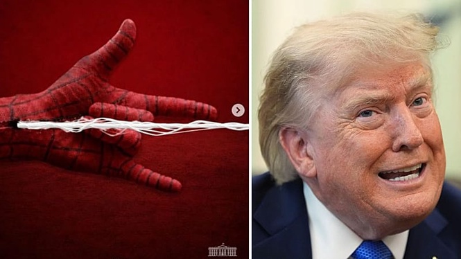 'Disney need to sue': White House blasted over Spider-Man ICE campaign post