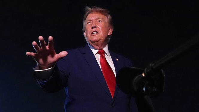 Trump hails 'wall of steel' blockade, says US will keep control of Strait of Hormuz