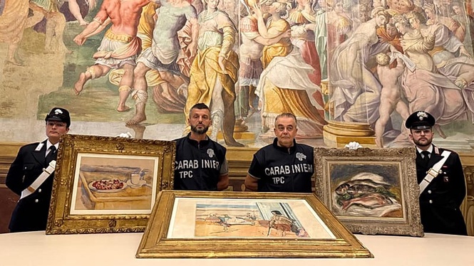 Italian police recover stolen Renoir, Cézanne and Matisse artworks worth millions
