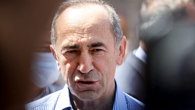 Armenia detains former President Kocharyan on corruption charges